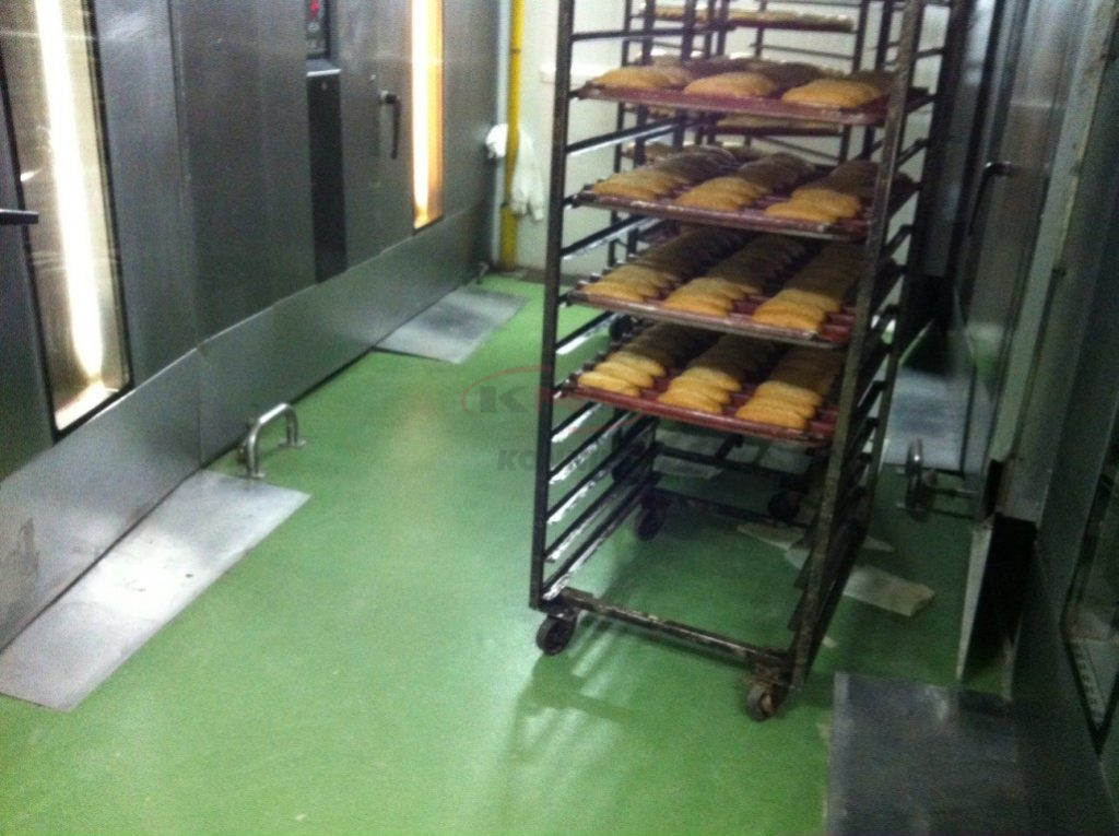 Pavimento de la Industria del pan realizado por Paviments Konnik